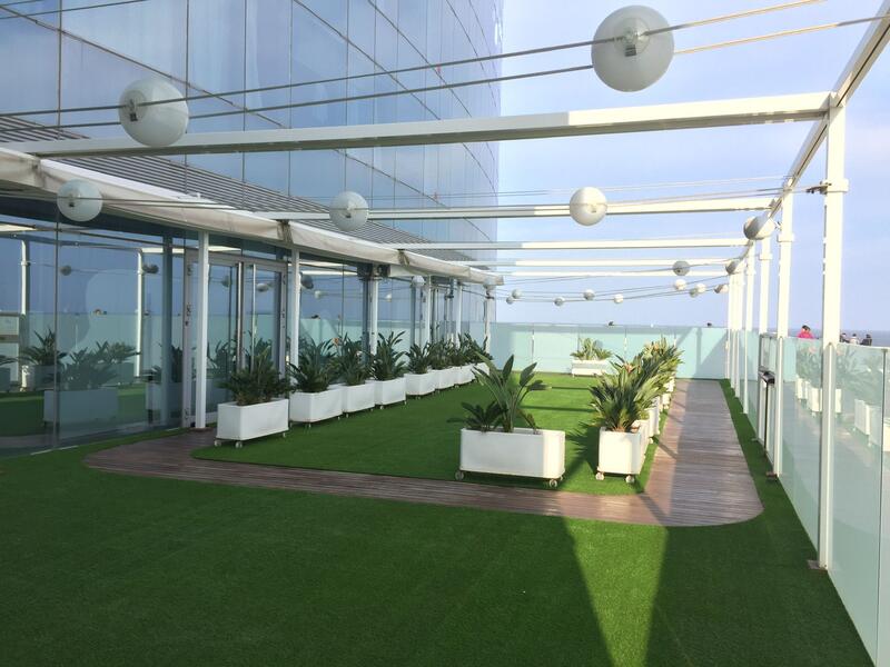 Césped artificial Londis en Evento