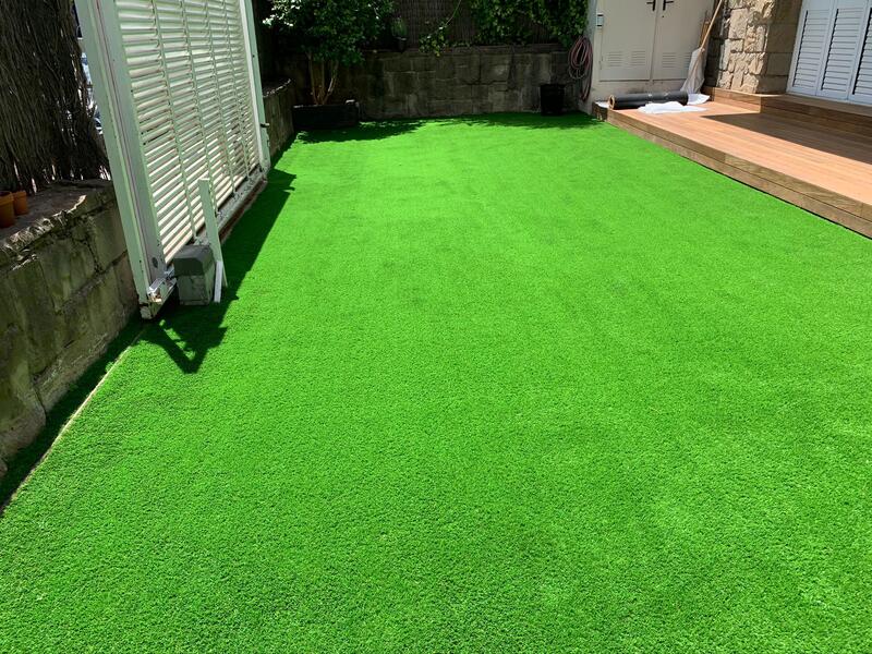 Césped artificial 30mm en Residencial