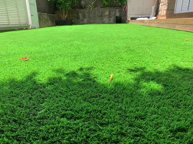 Césped artificial 30mm en Residencial