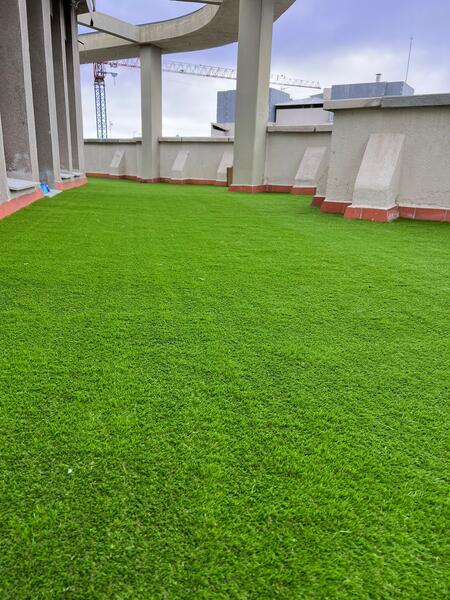 Césped artificial 40mm en Exterior