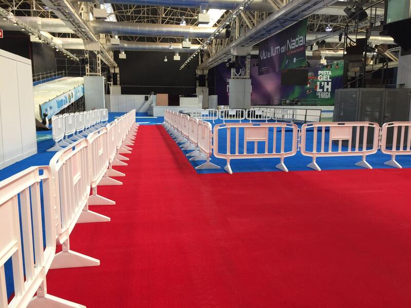 Césped artificial 8mm en Evento