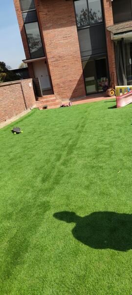 Césped artificial 30mm en Residencial